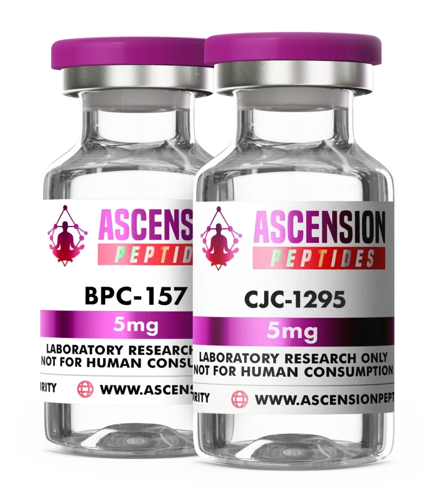 Ascension Peptides product vials