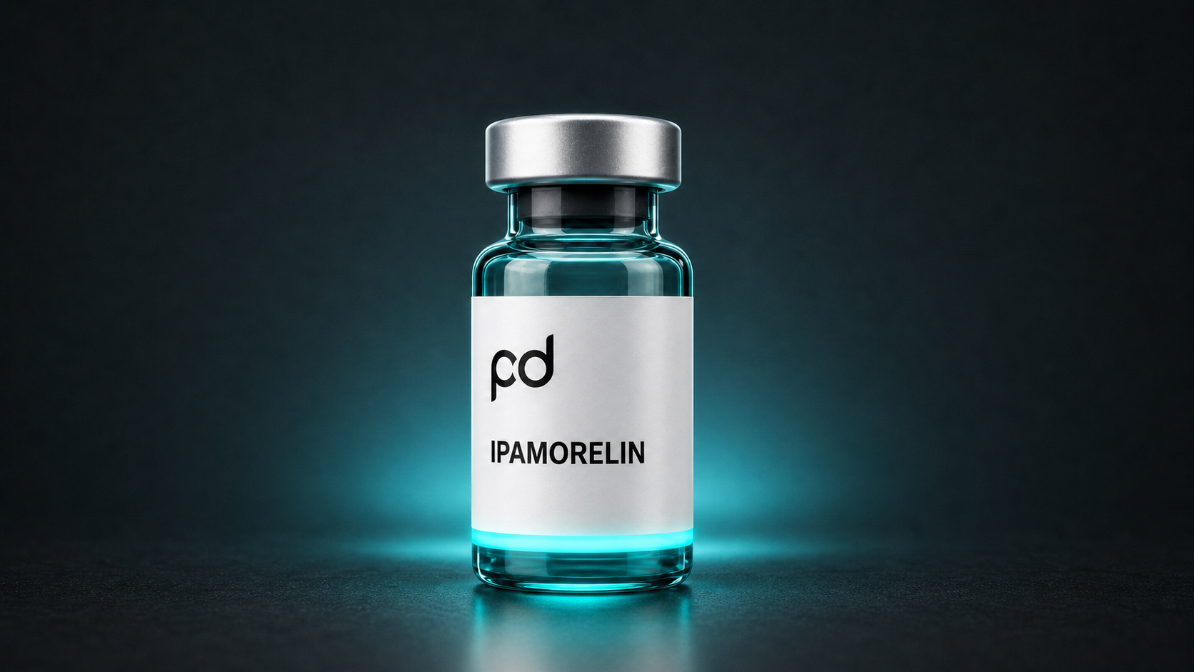Ipamorelin vial mockup