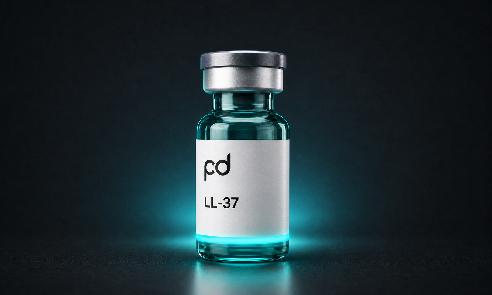 LL-37 vial mockup