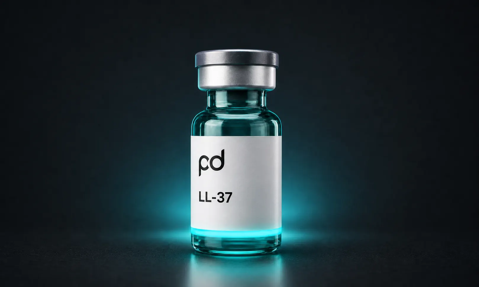 LL-37 vial mockup