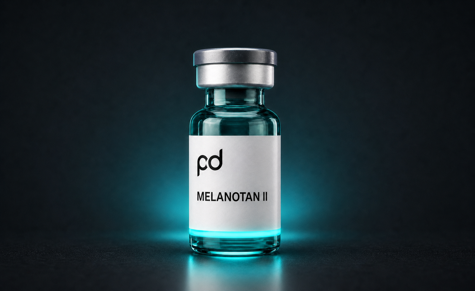 Melanotan II vial mockup