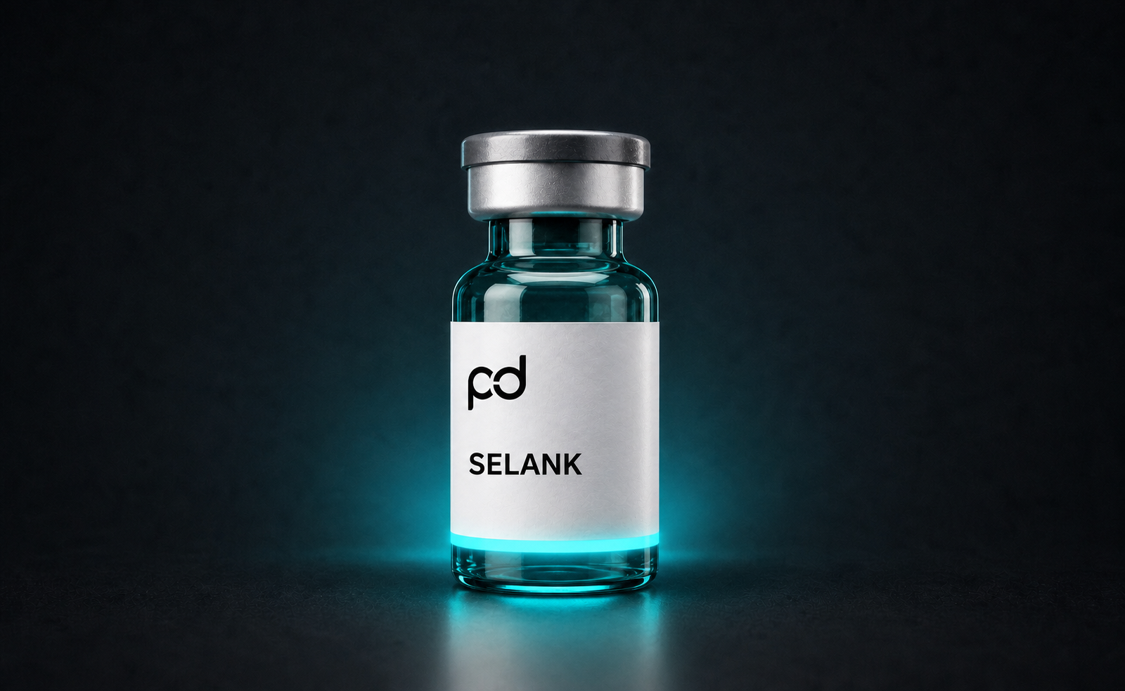 Selank vial mockup