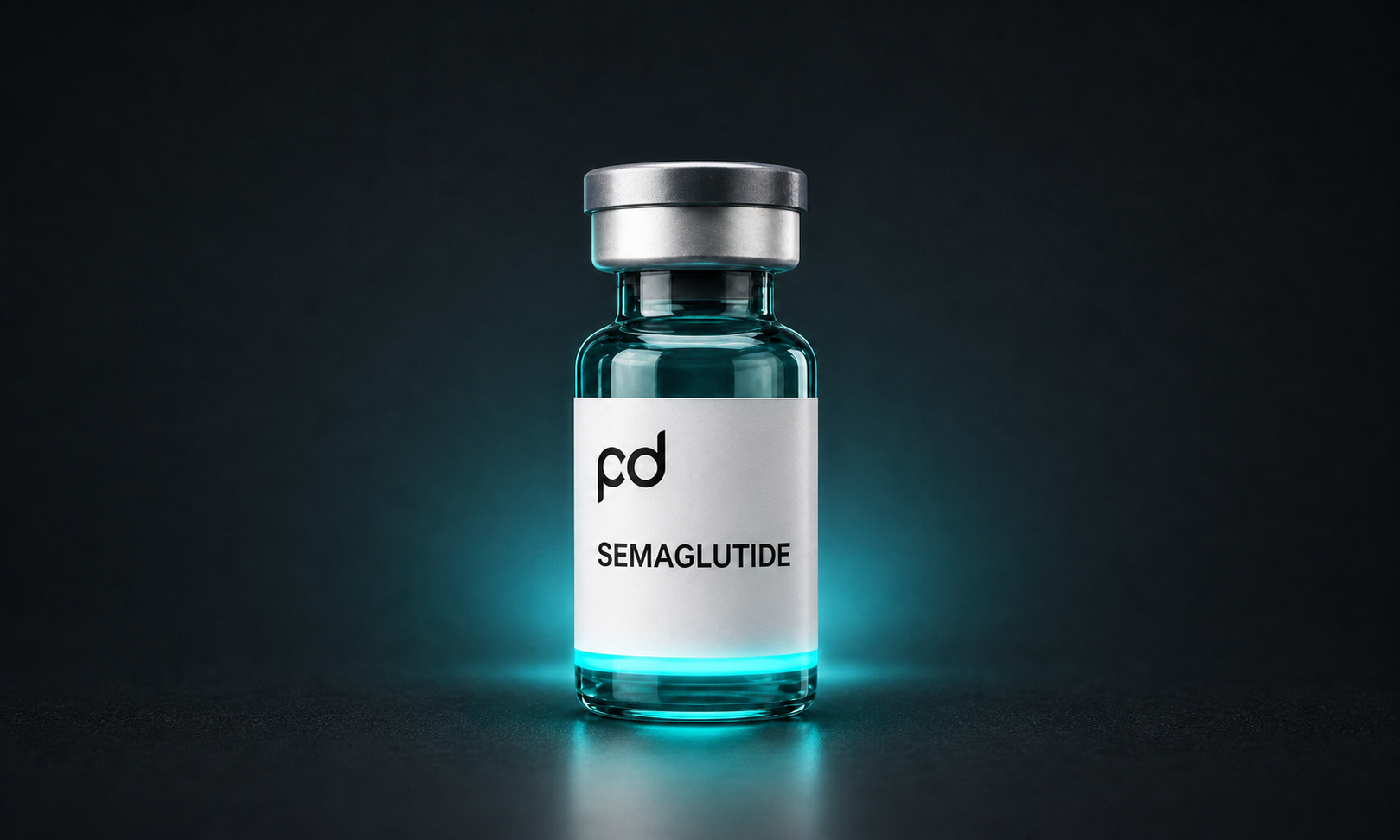 Semaglutide vial mockup