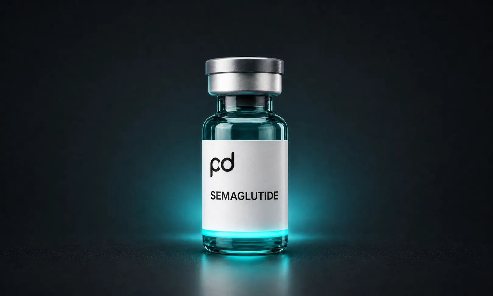 Semaglutide vial mockup