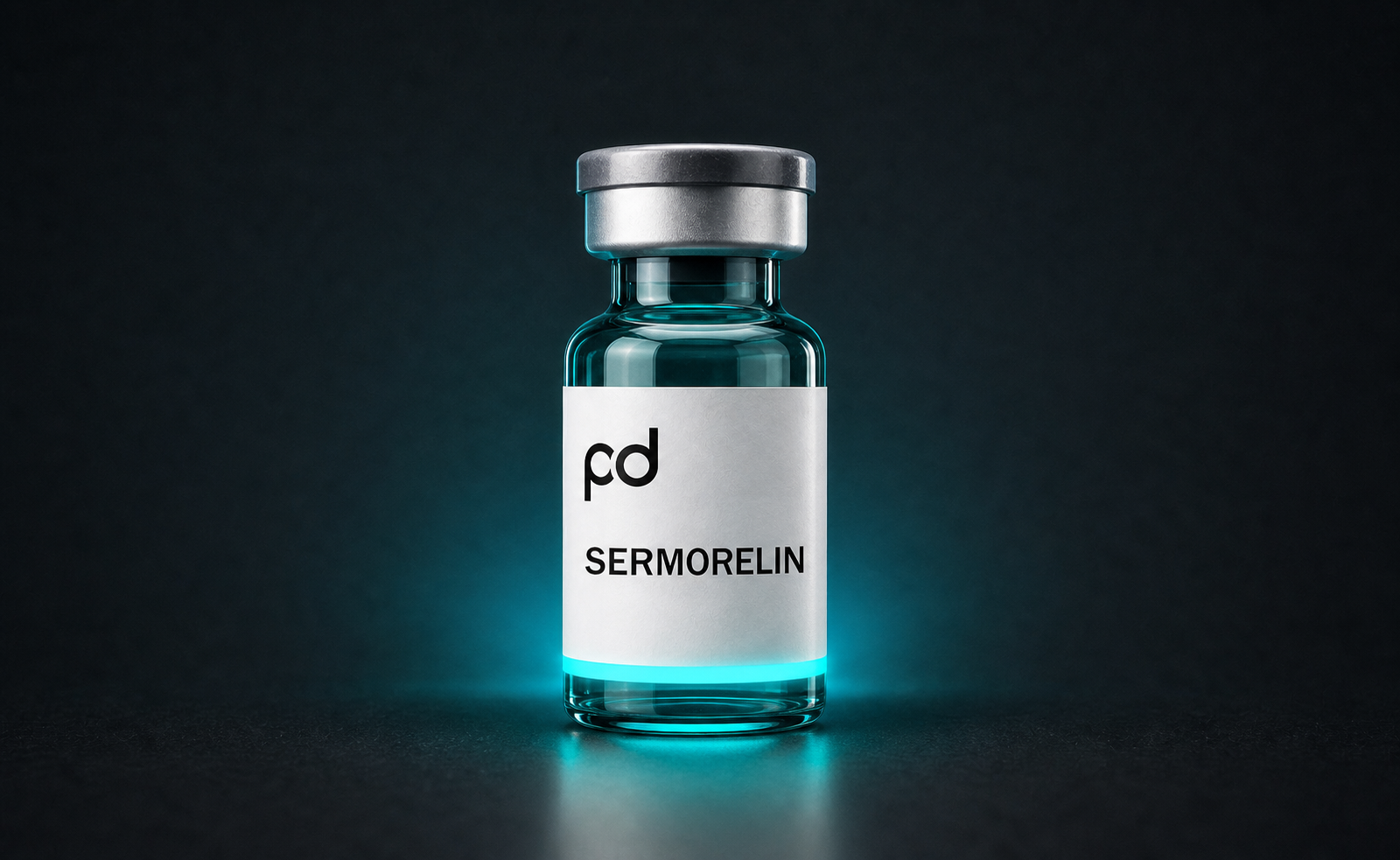 Sermorelin vial mockup