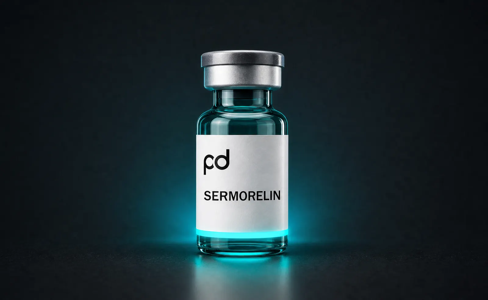 Sermorelin vial mockup