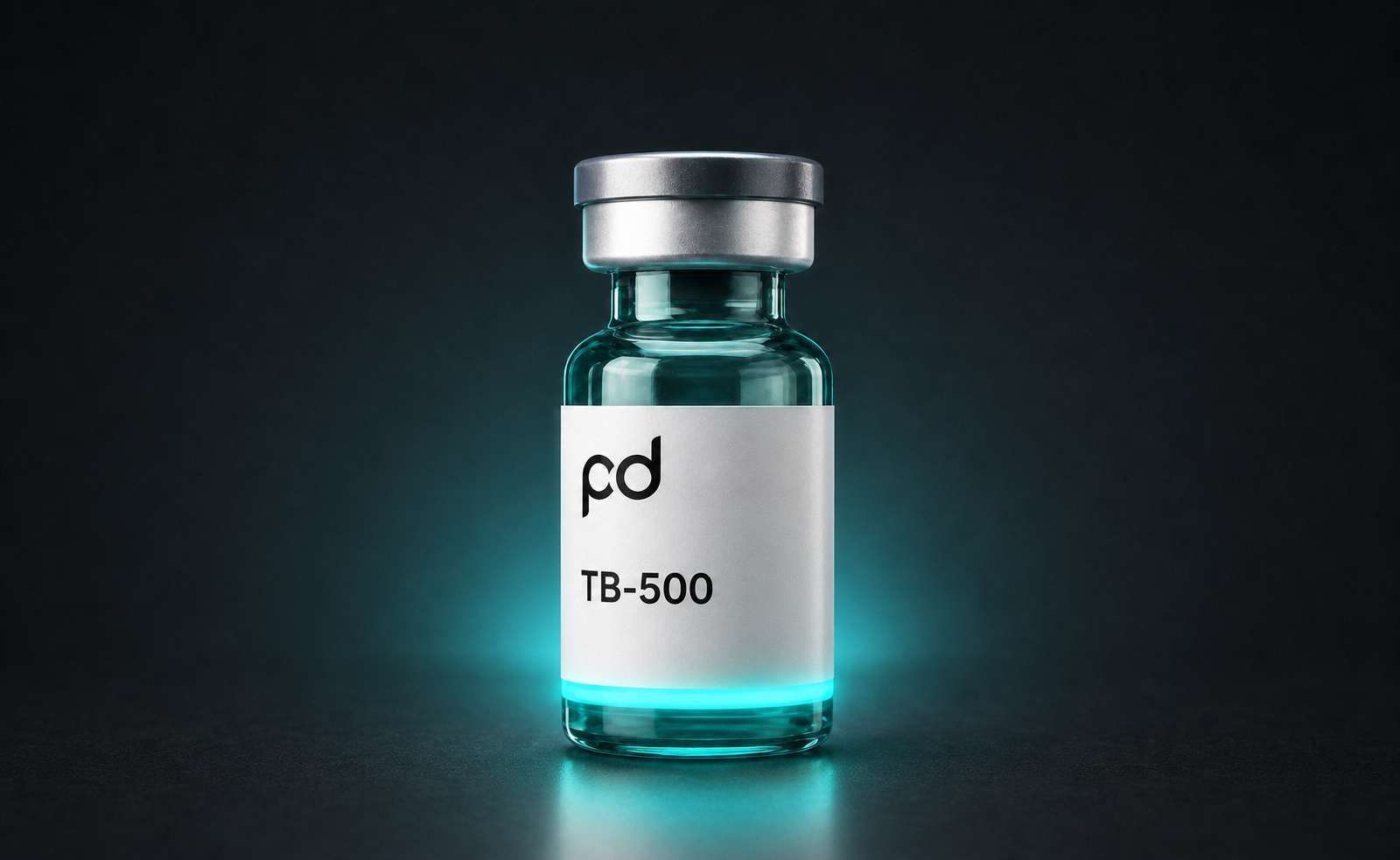 TB-500 vial mockup