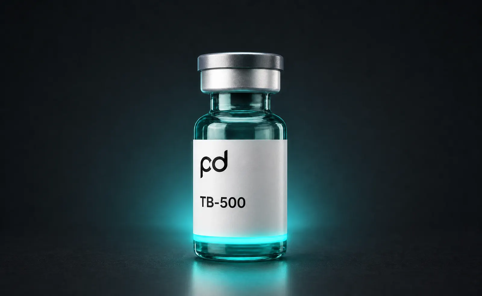 TB-500 vial mockup