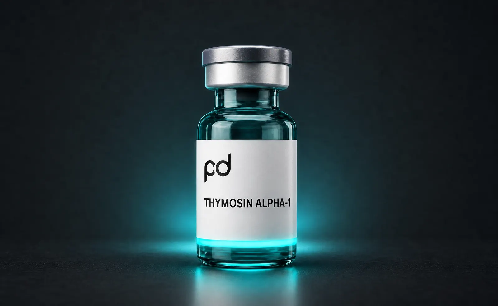 Thymosin Alpha-1 vial mockup
